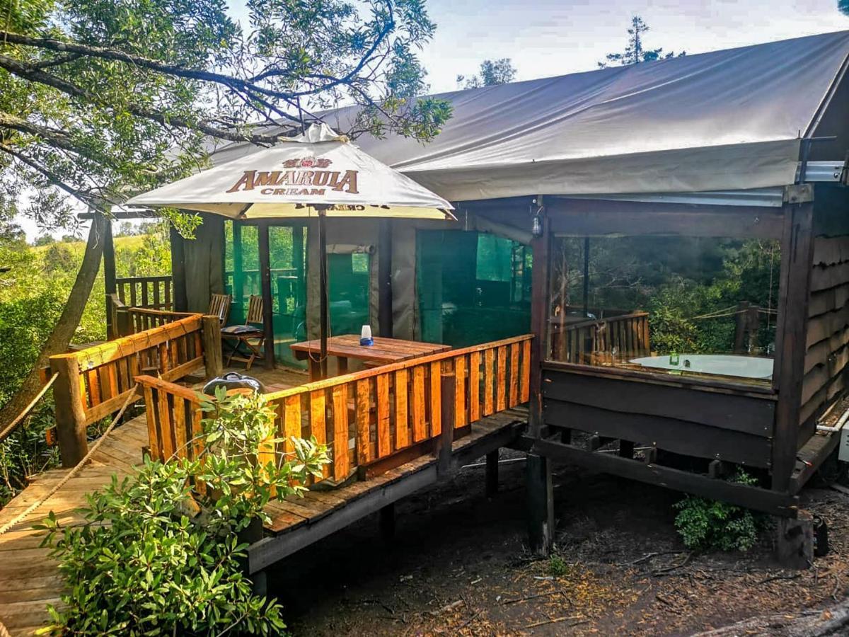 Fernhill Tented Treehouses Rheenendal Kültér fotó